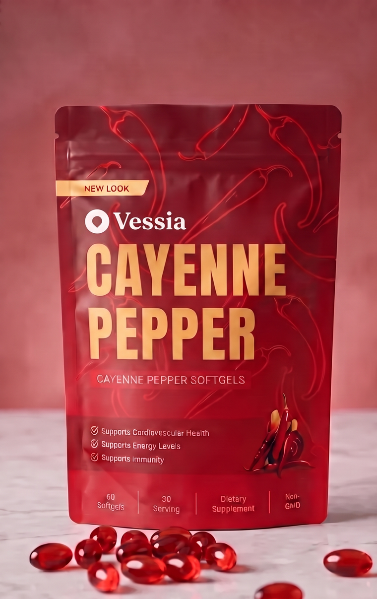 Vessia Cayennepeper Softgels