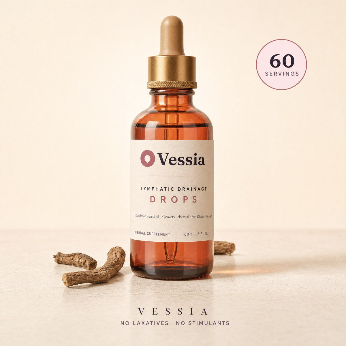 Vessia Lymfedruppels – flesje met pipet