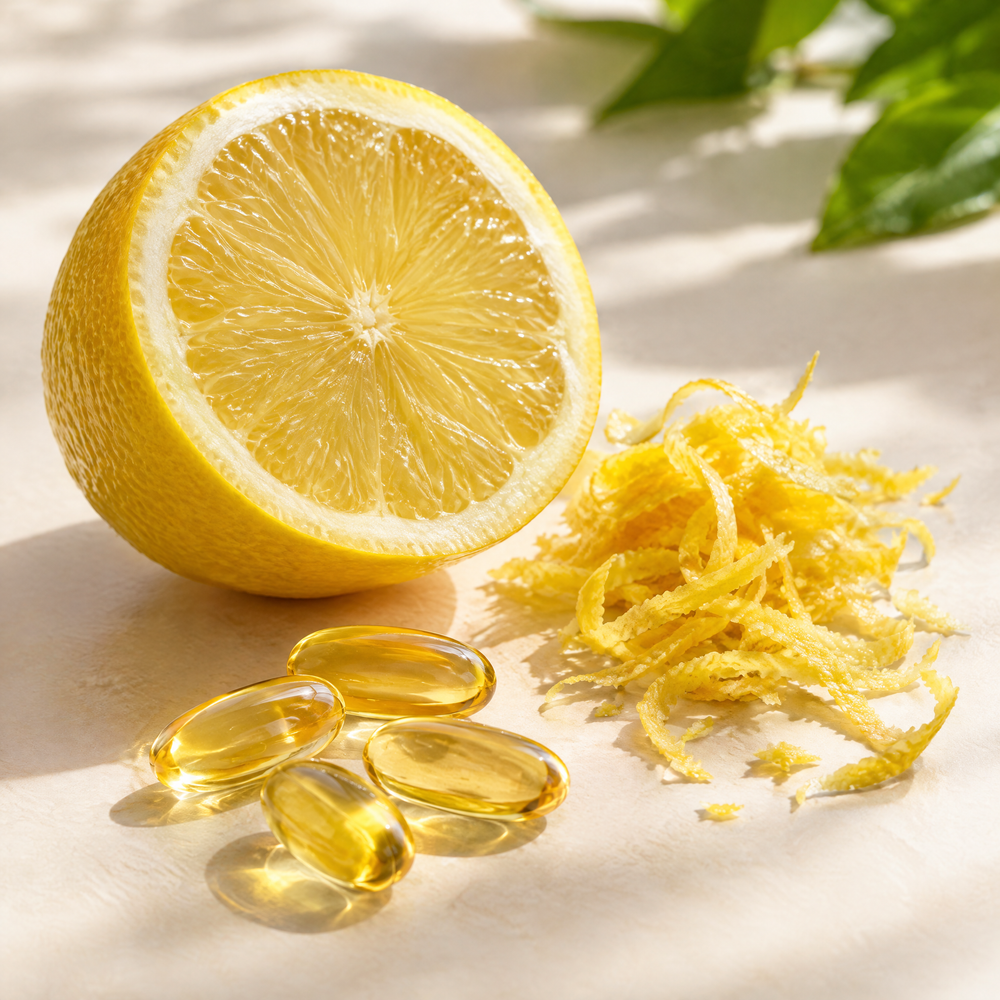 Natural lemon oil